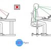 Wat is een goede werkhouding? juiste en verkeerde werkhouding me fysio
